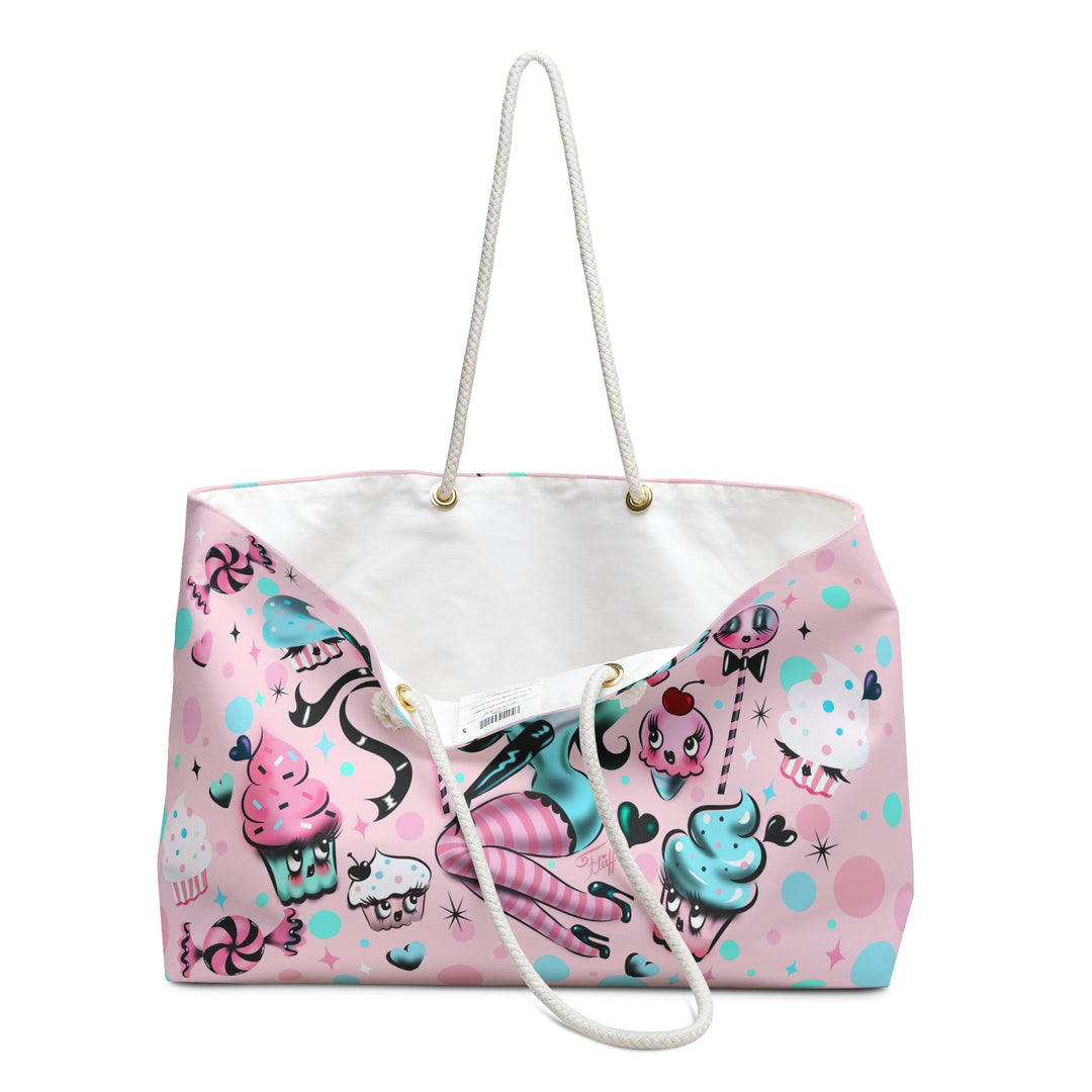 Mint Sugar Pinup Doll • Weekender Bag
