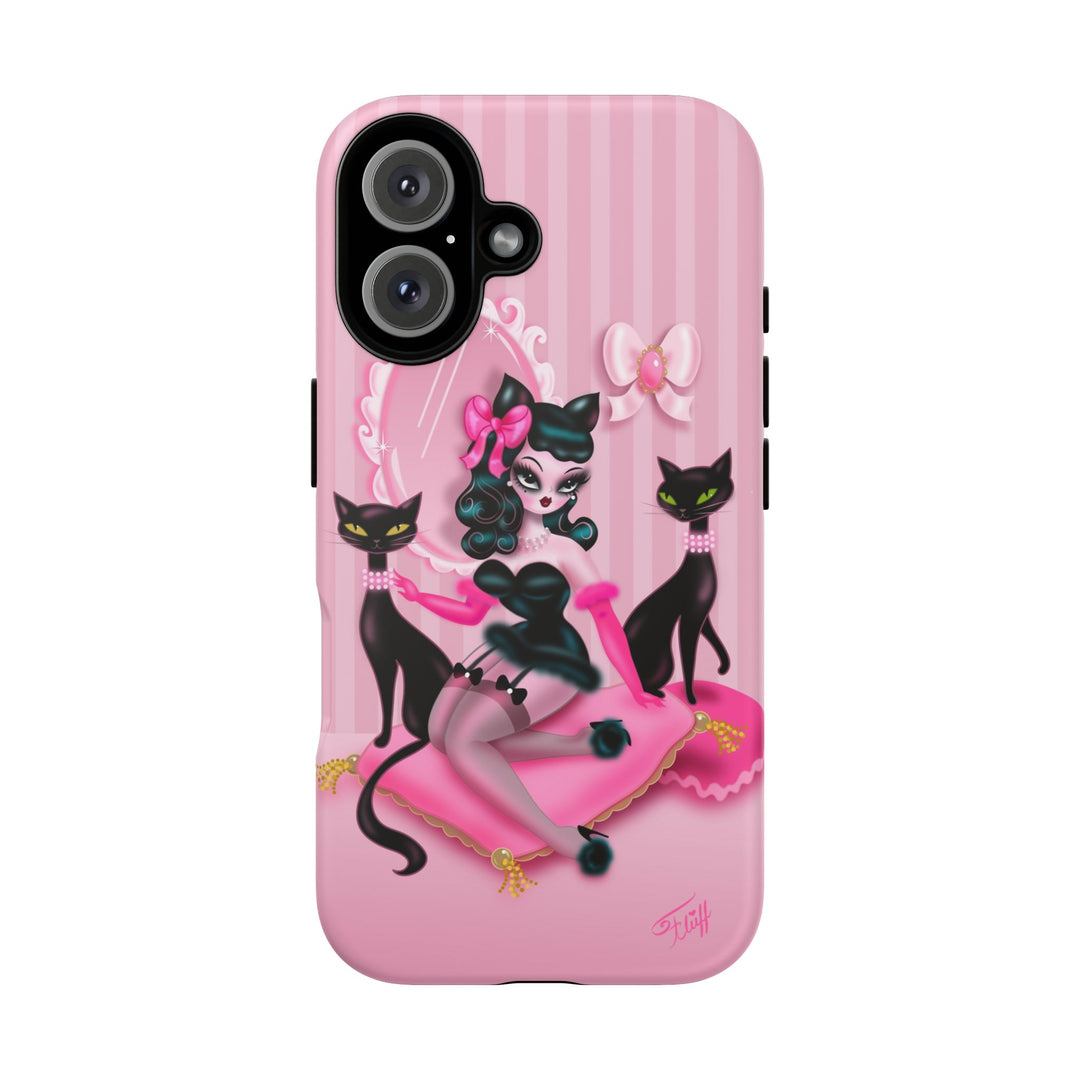 Kitten Boudoir Doll • Tough Phone Case