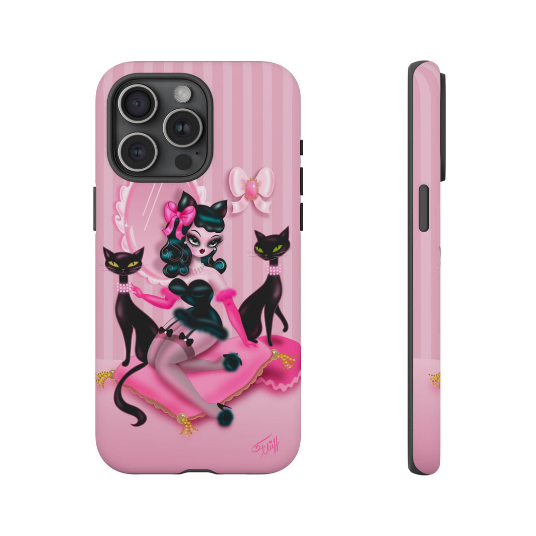 Kitten Boudoir Doll • Tough Phone Case