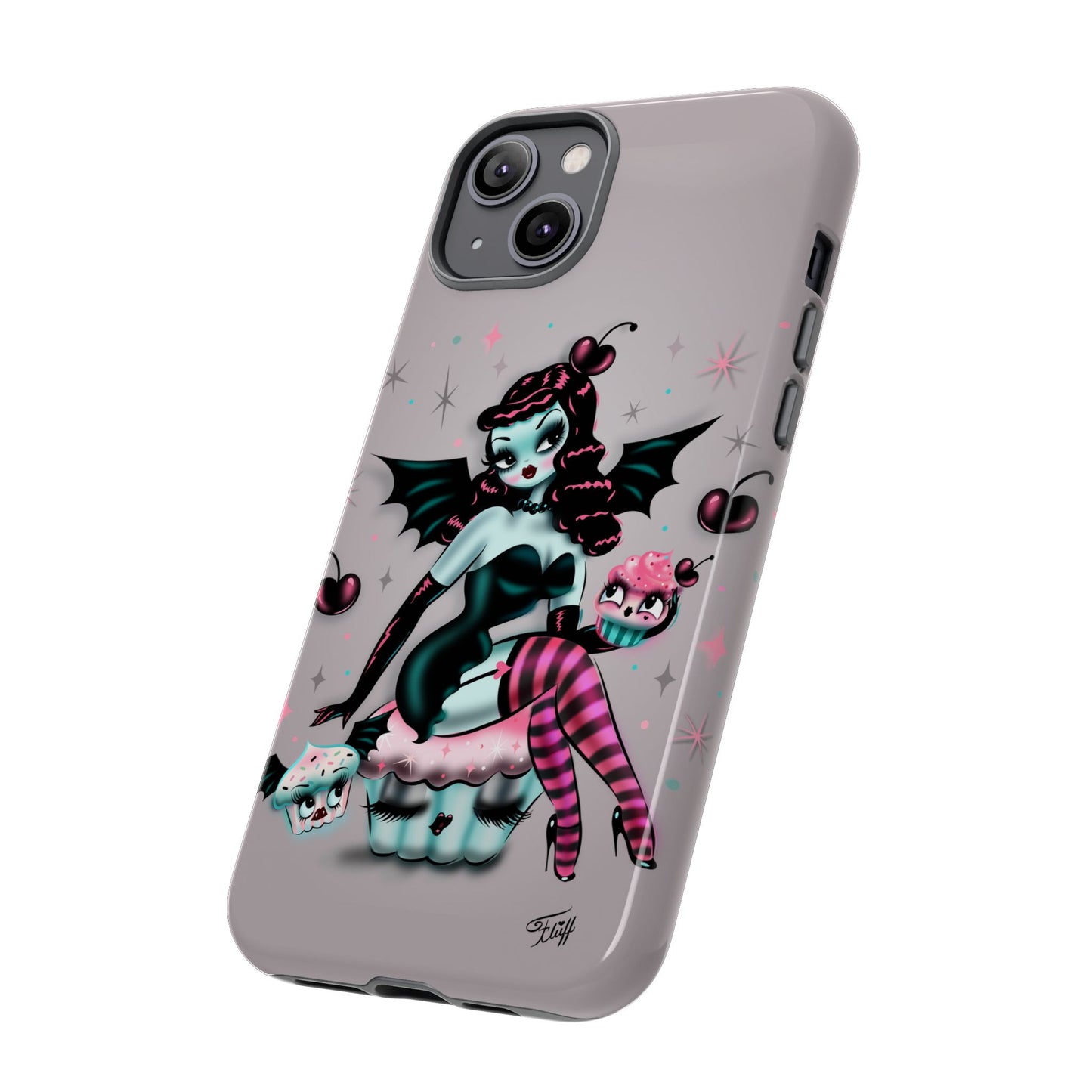 Spooky Cupcake Doll • Tough Phone Case