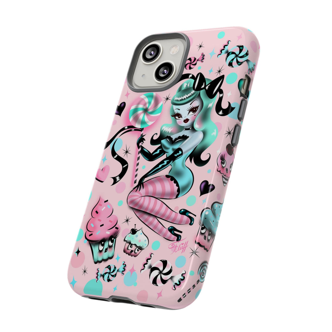 Mint Sugar Pinup • Tough Phone Case