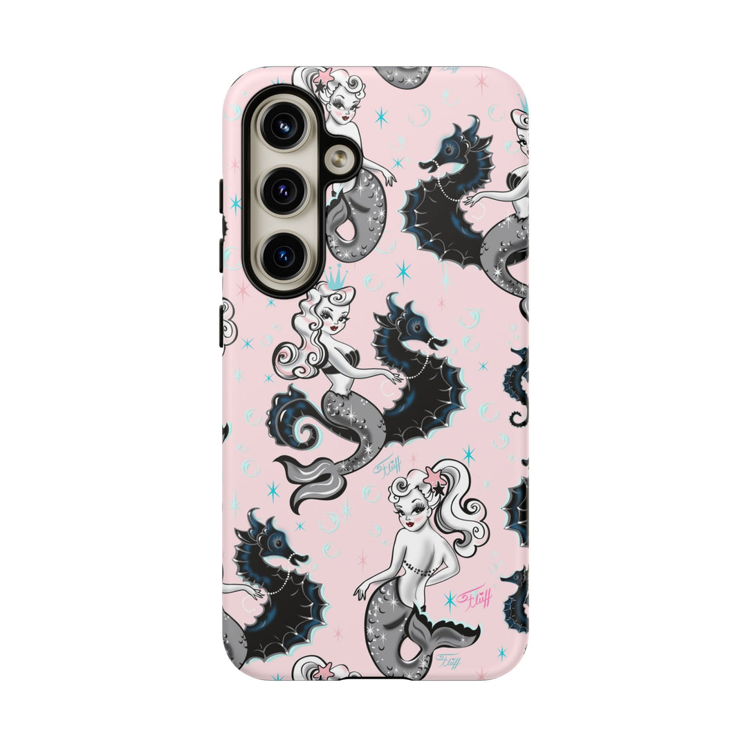 Pearla on Pink • Tough Phone Case