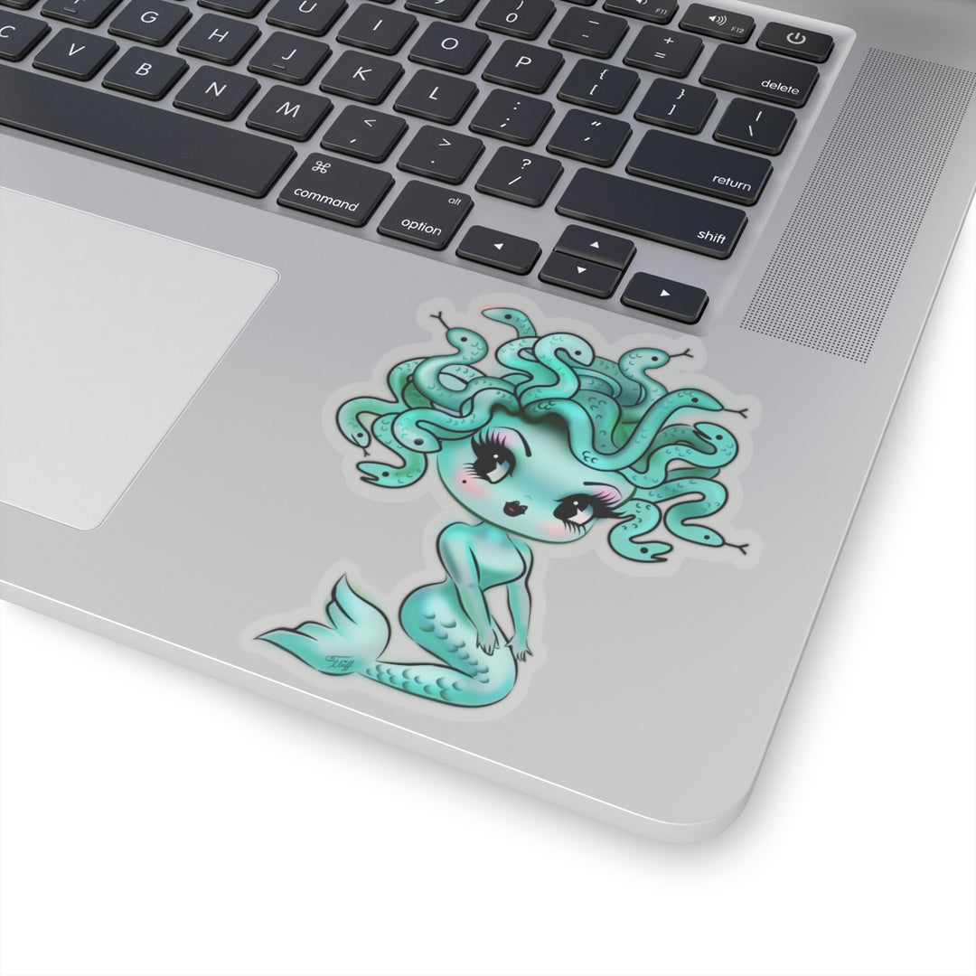 Baby Medusa Mermaid • Kiss-Cut Sticker