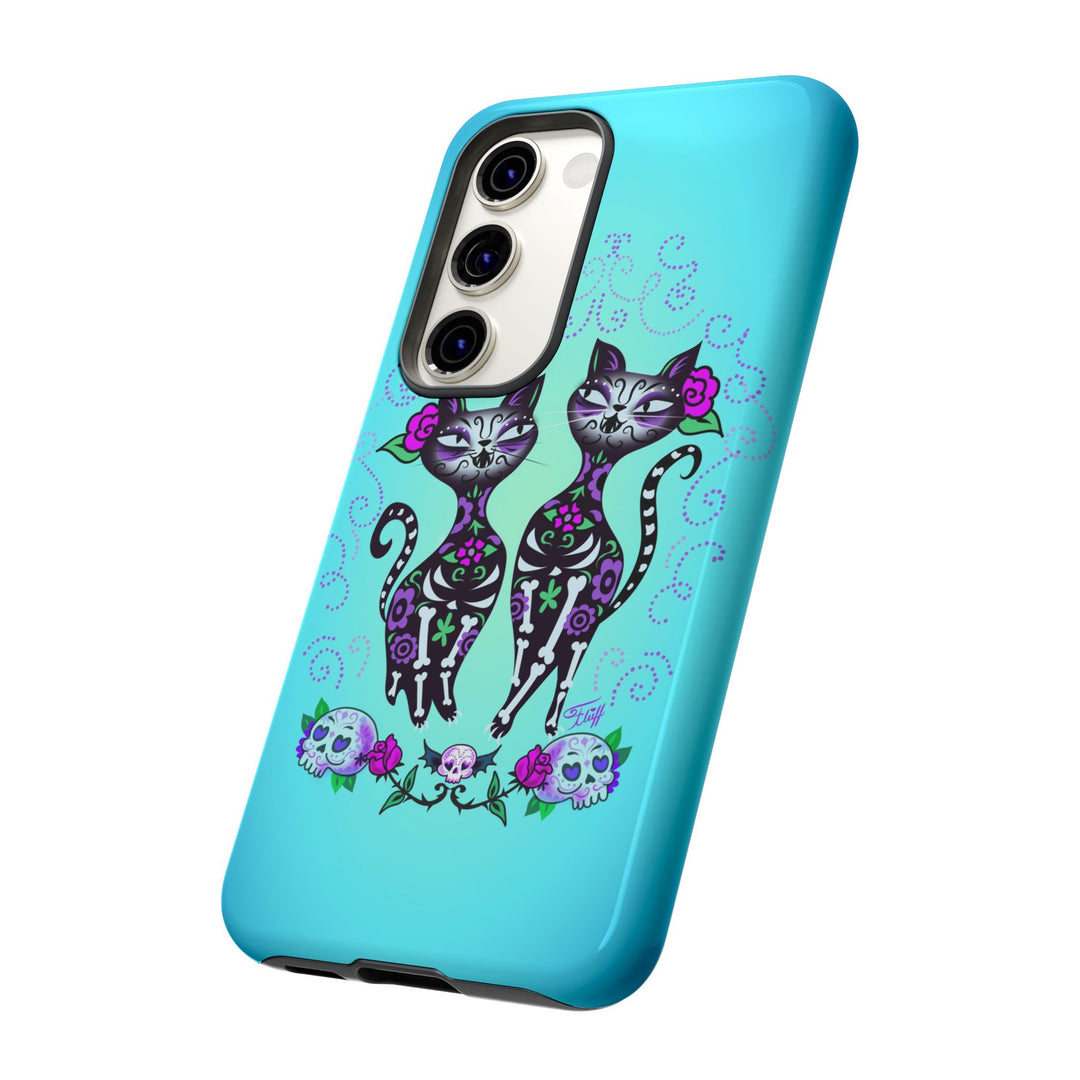 Sugar Skull Cats • Tough Phone Case