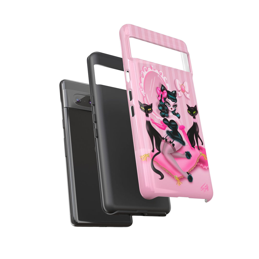 Kitten Boudoir Doll • Tough Phone Case