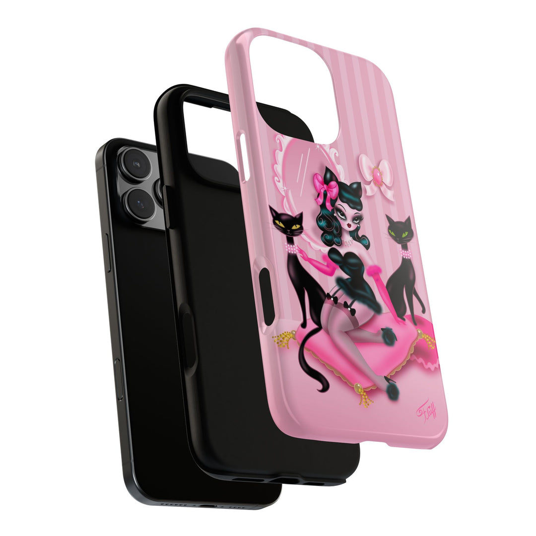 Kitten Boudoir Doll • Tough Phone Case
