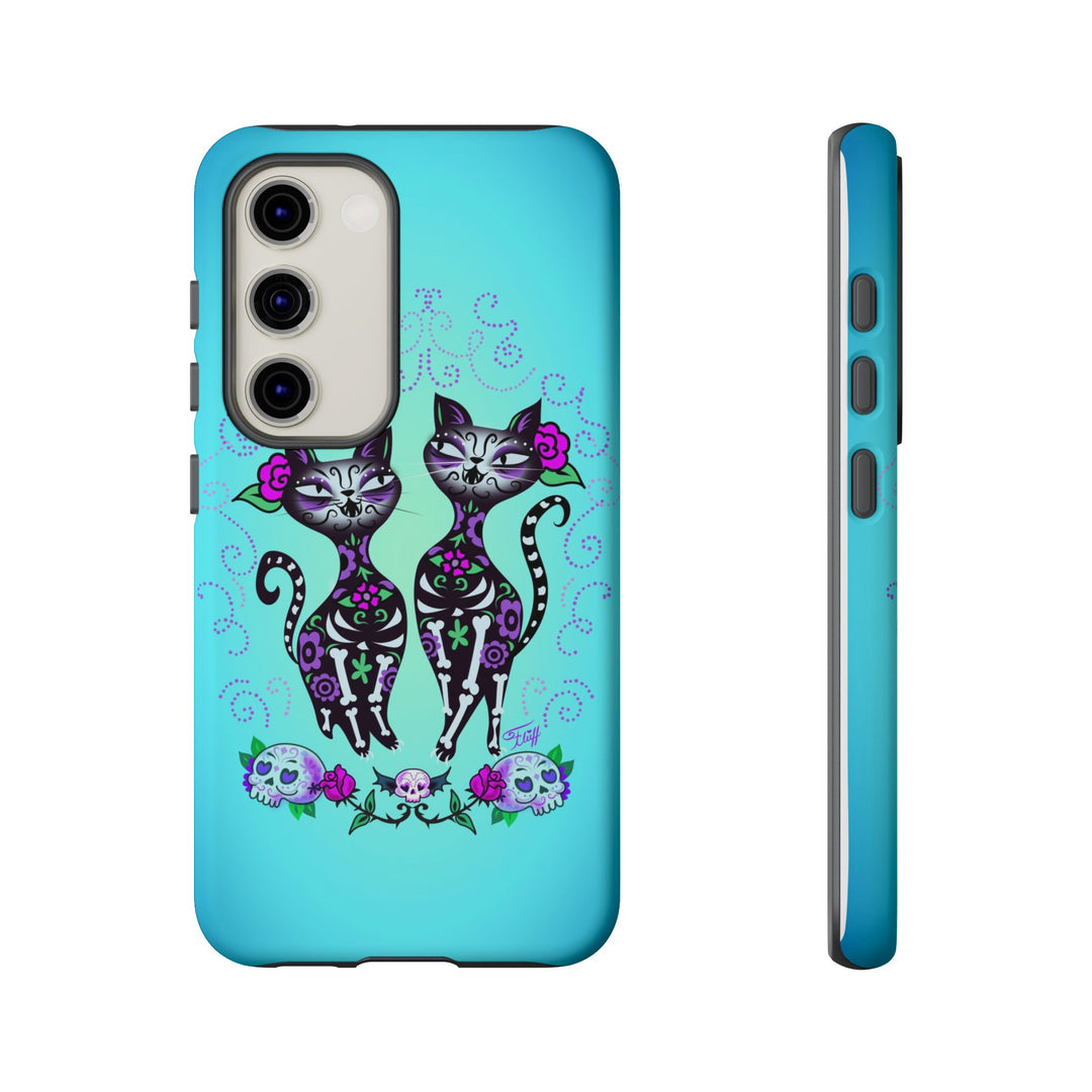 Sugar Skull Cats • Tough Phone Case