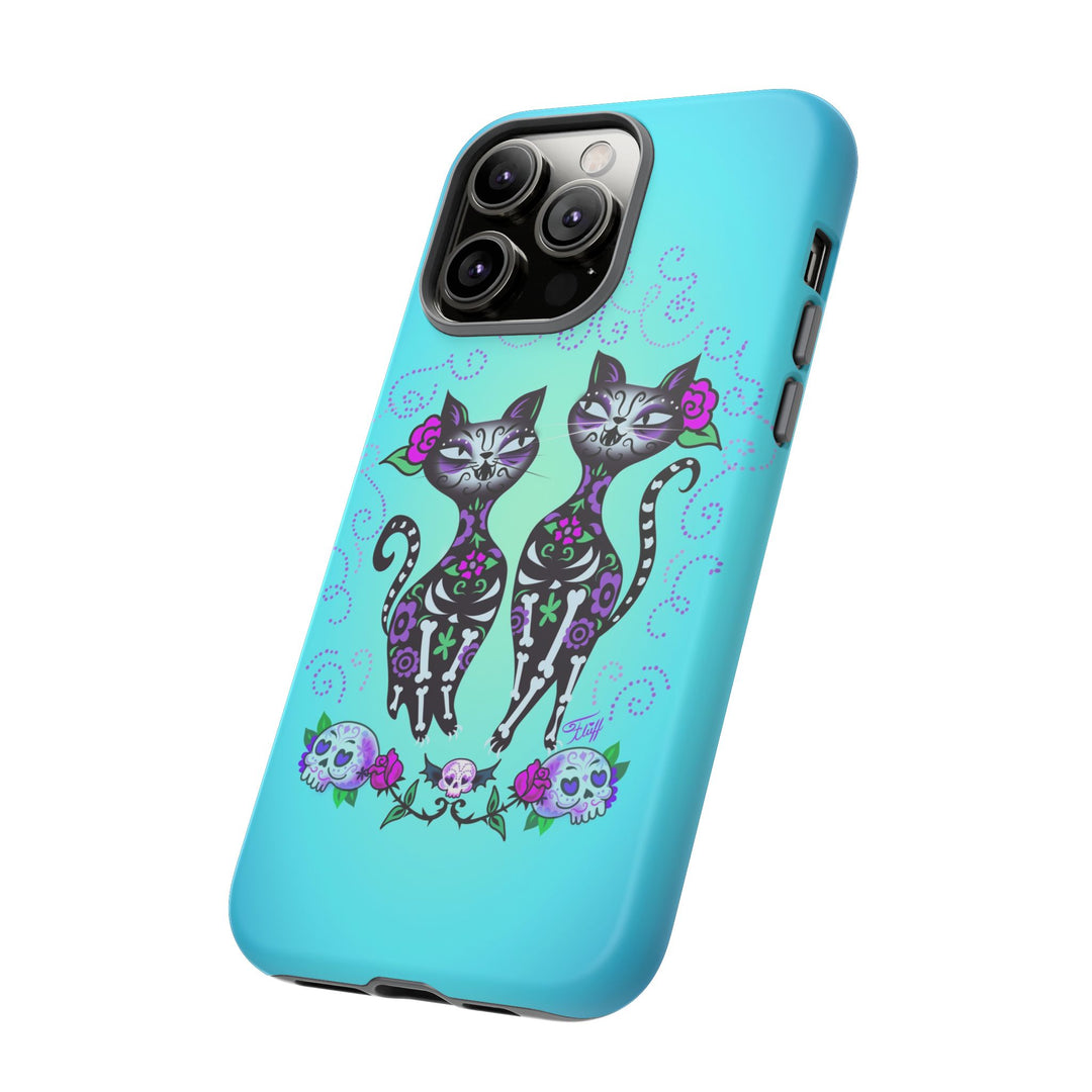 Sugar Skull Cats • Tough Phone Case