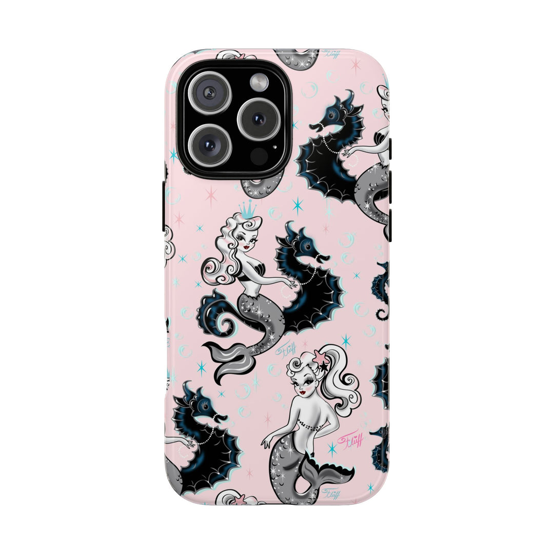 Pearla on Pink • Tough Phone Case