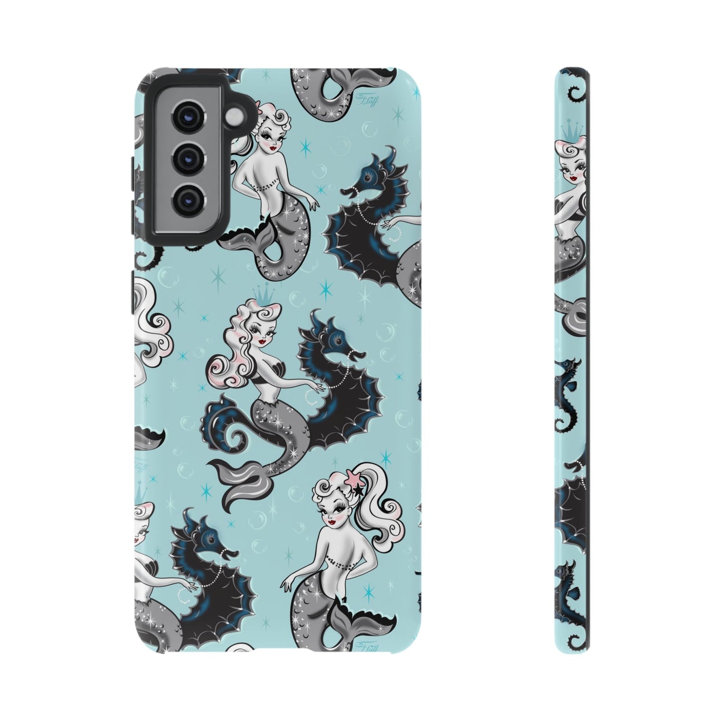 Pearla on Seafoam • Tough Phone Case