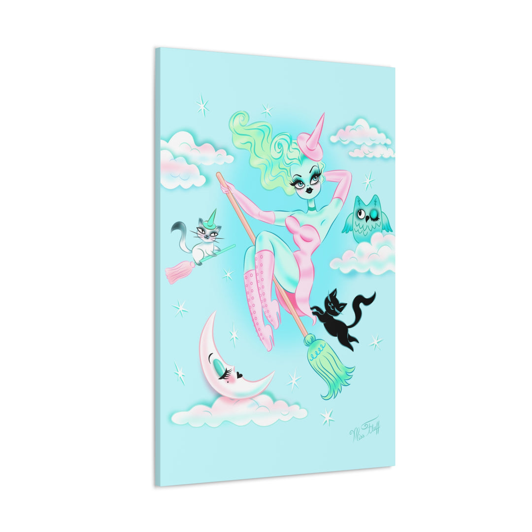 Pink Witch • Canvas Gallery Wrap