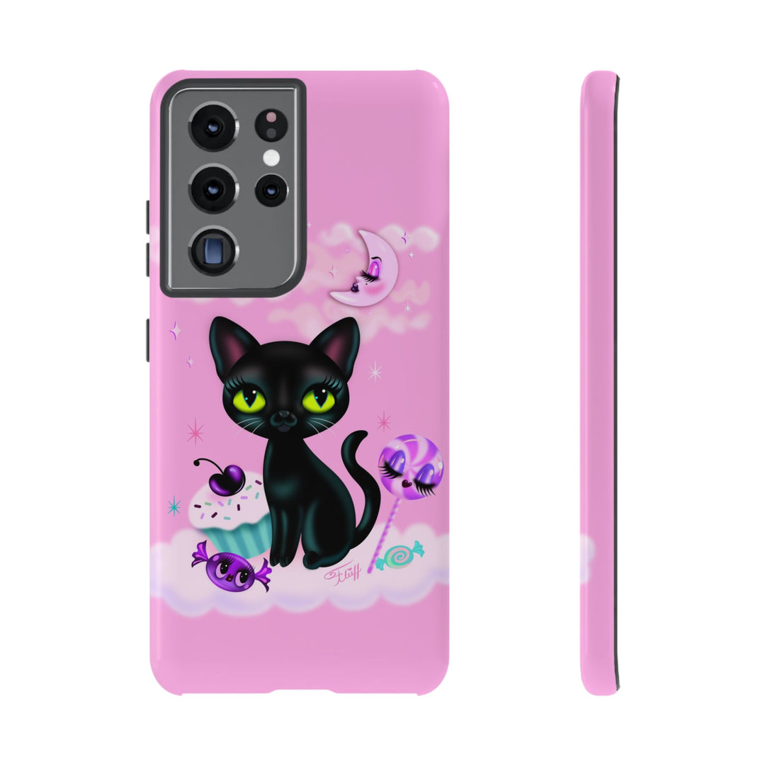 Vyolette in the Sky with Candies Pink • Tough Phone Case