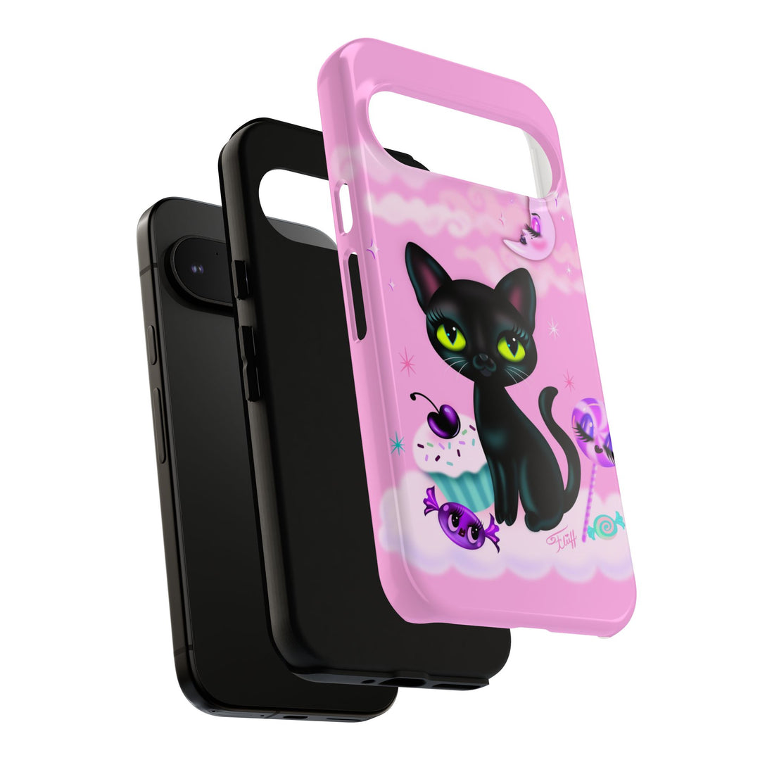 Vyolette in the Sky with Candies Pink • Tough Phone Case