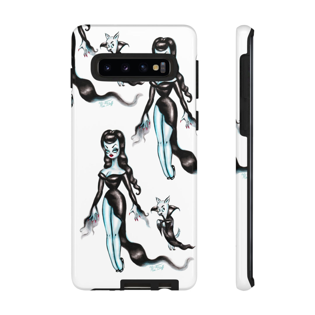 Vampira with Nosferachi • Tough Phone Case
