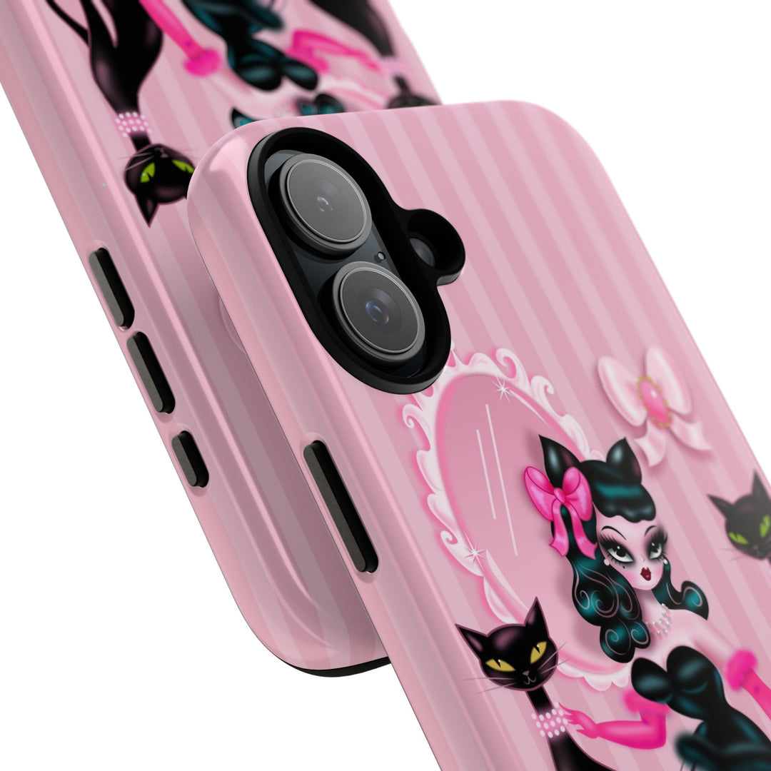 Kitten Boudoir Doll • Tough Phone Case