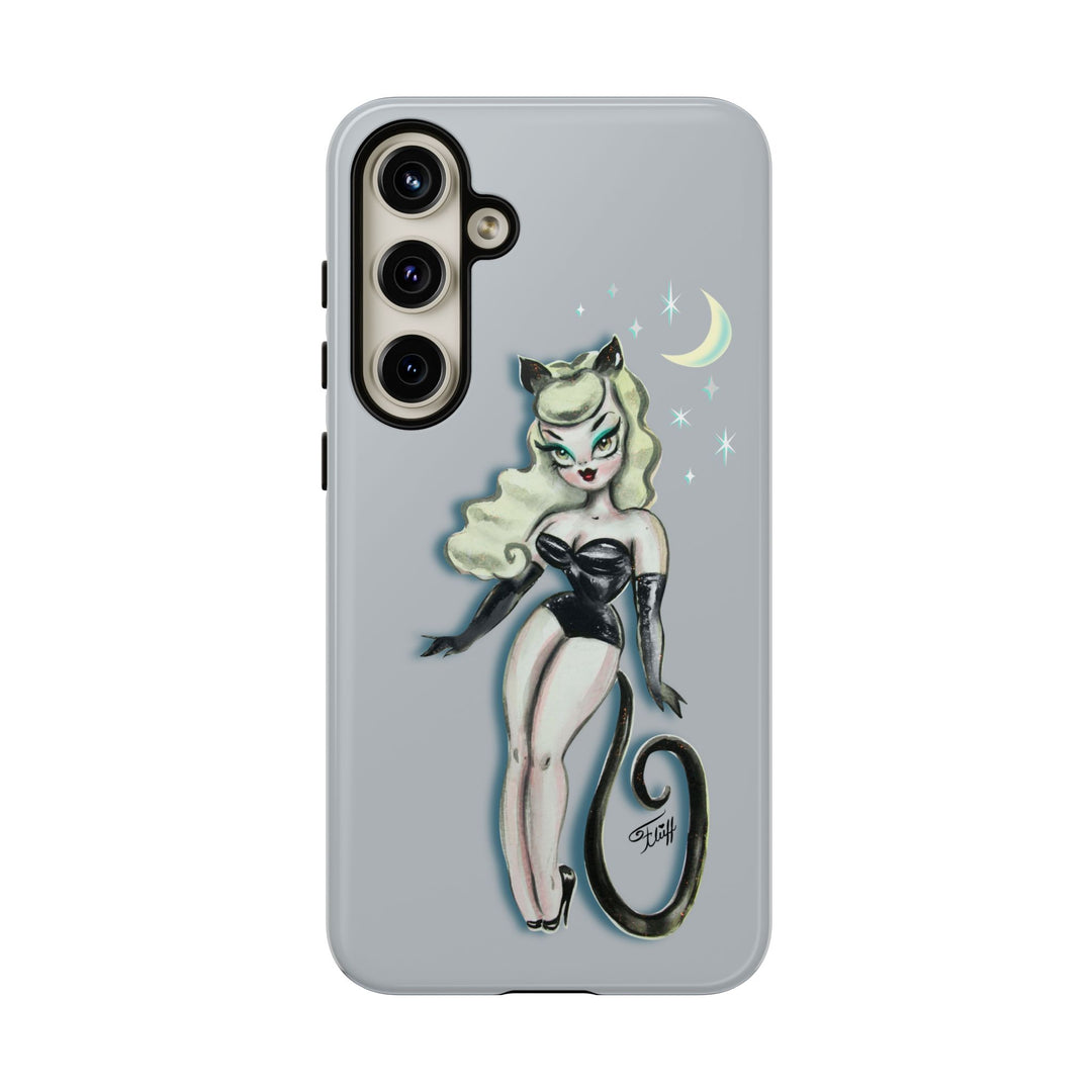Blonde Cat Girl • Tough Phone Case