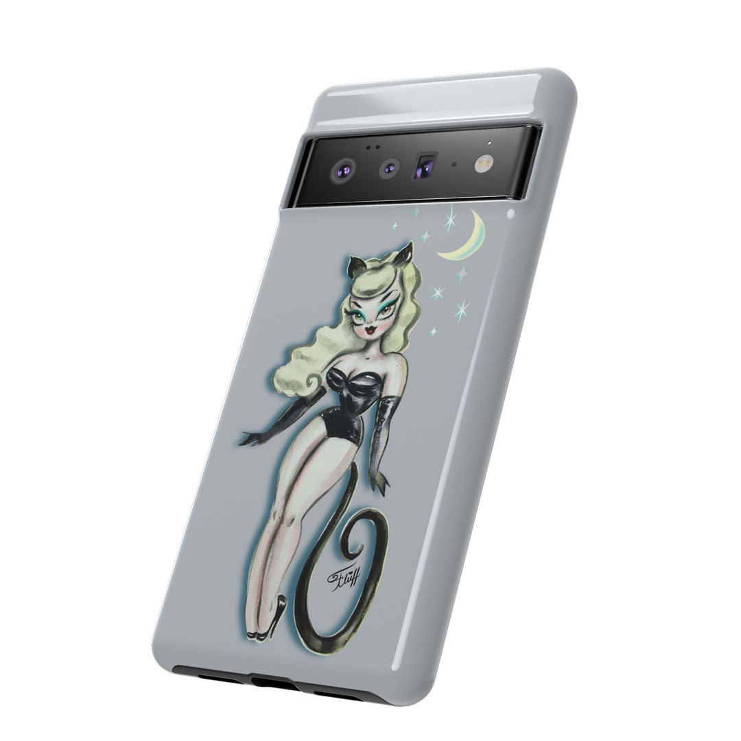 Blonde Cat Girl • Tough Phone Case