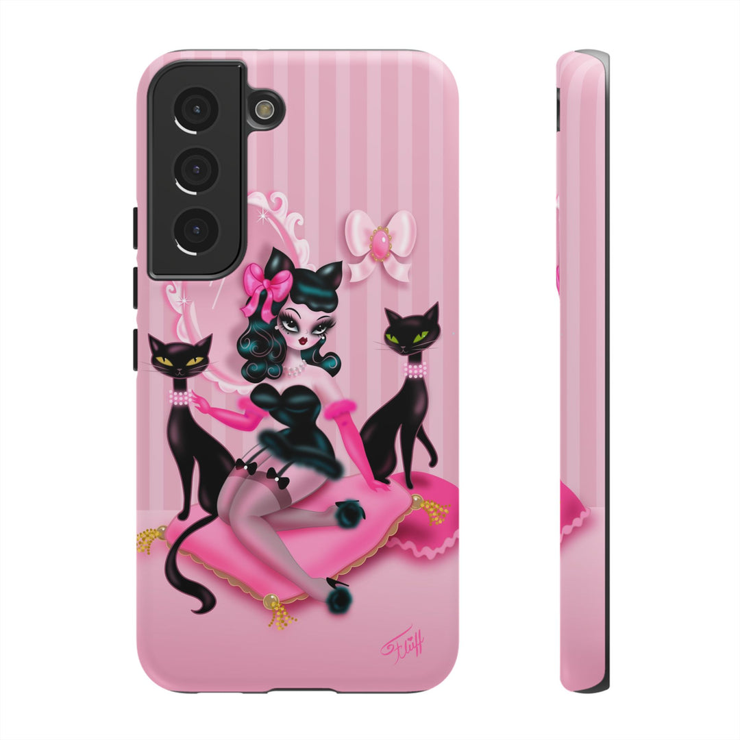 Kitten Boudoir Doll • Tough Phone Case