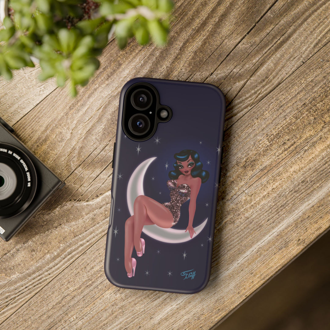 Star Gazer Brunette• Tough Phone Case