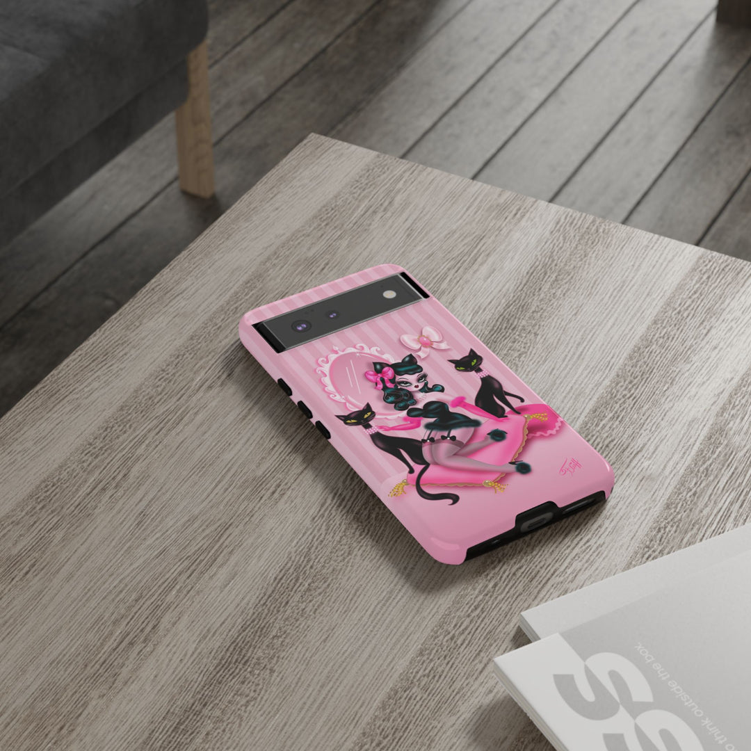 Kitten Boudoir Doll • Tough Phone Case