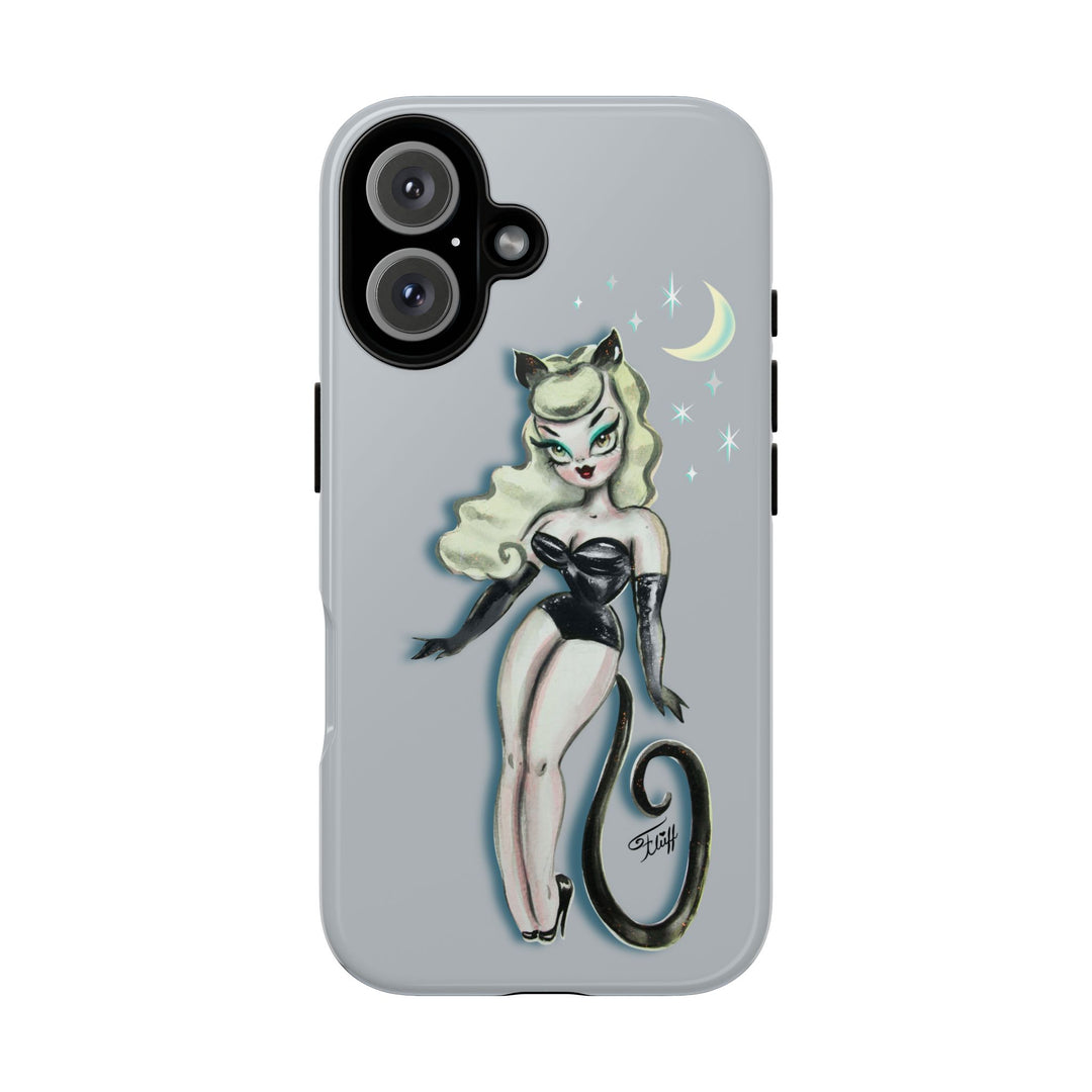 Blonde Cat Girl • Tough Phone Case
