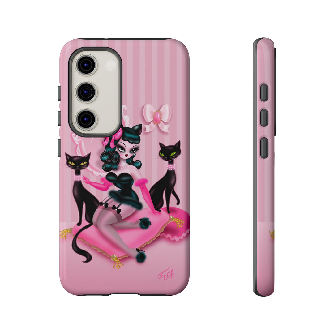 Kitten Boudoir Doll • Tough Phone Case