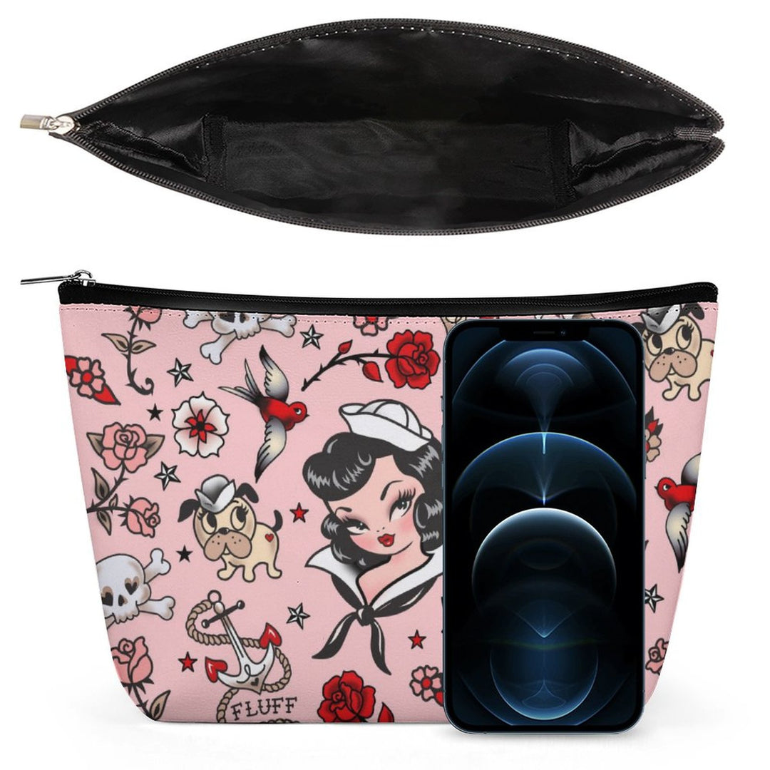 Suzy Sailor Pink • Cosmetic Bag