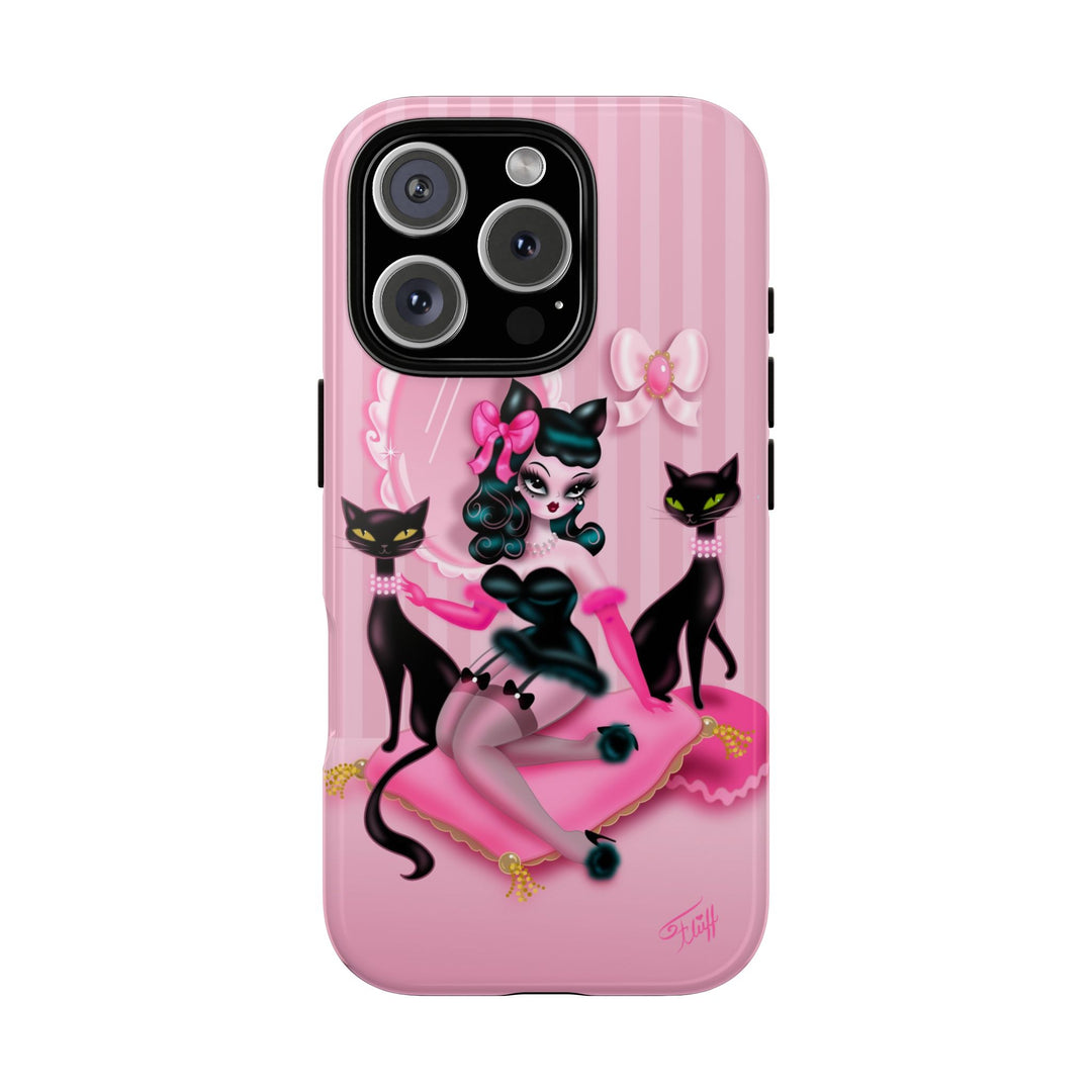 Kitten Boudoir Doll • Tough Phone Case