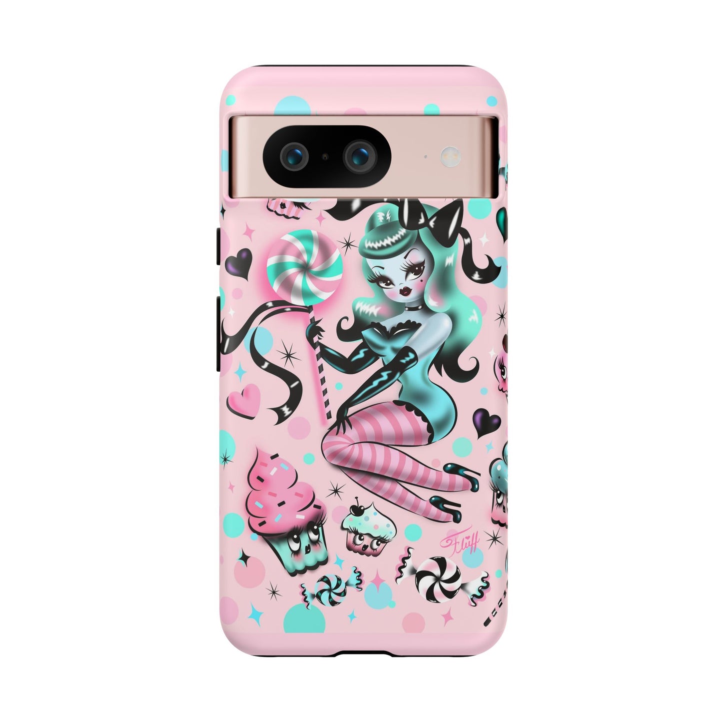 Mint Sugar Pinup • Tough Phone Case