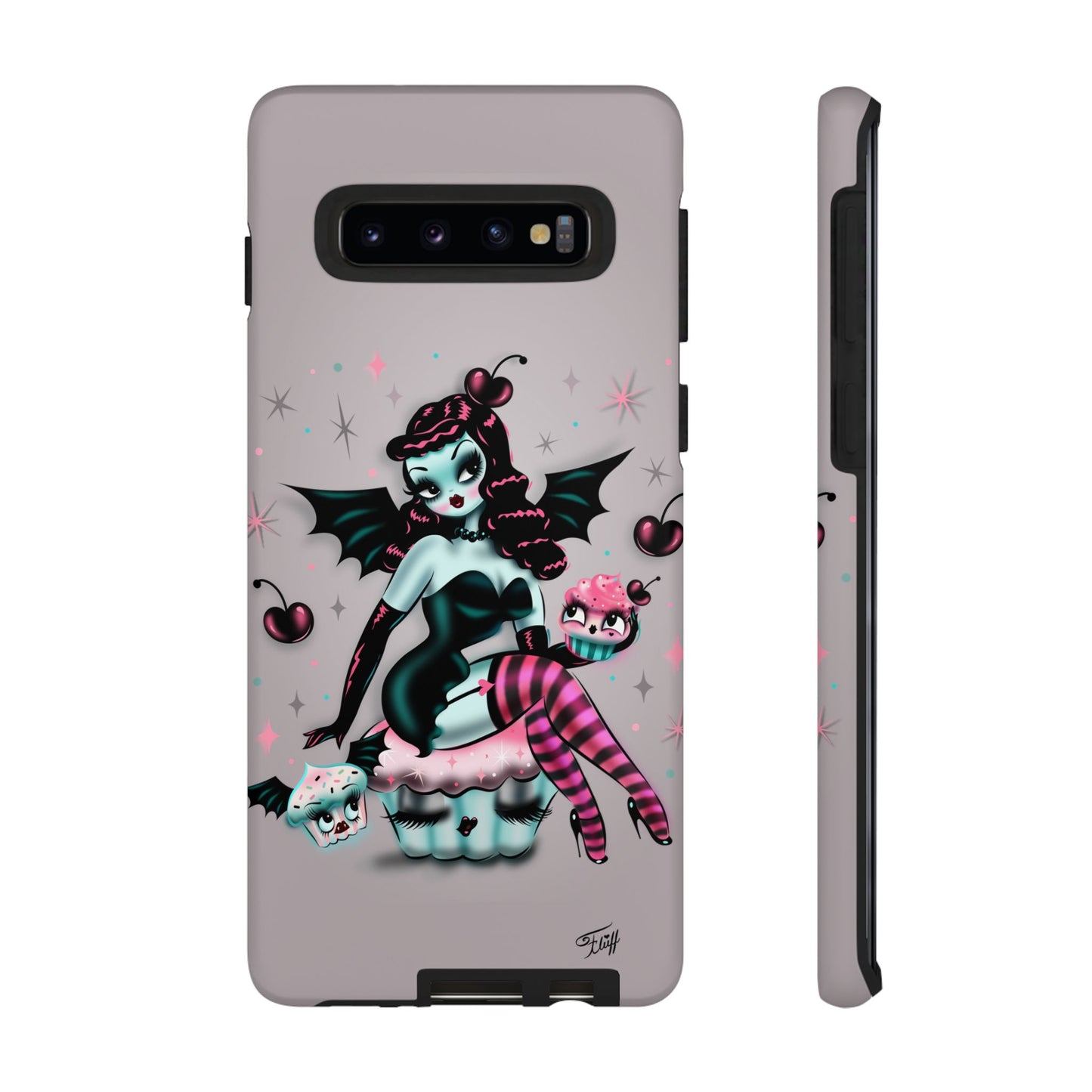 Spooky Cupcake Doll • Tough Phone Case