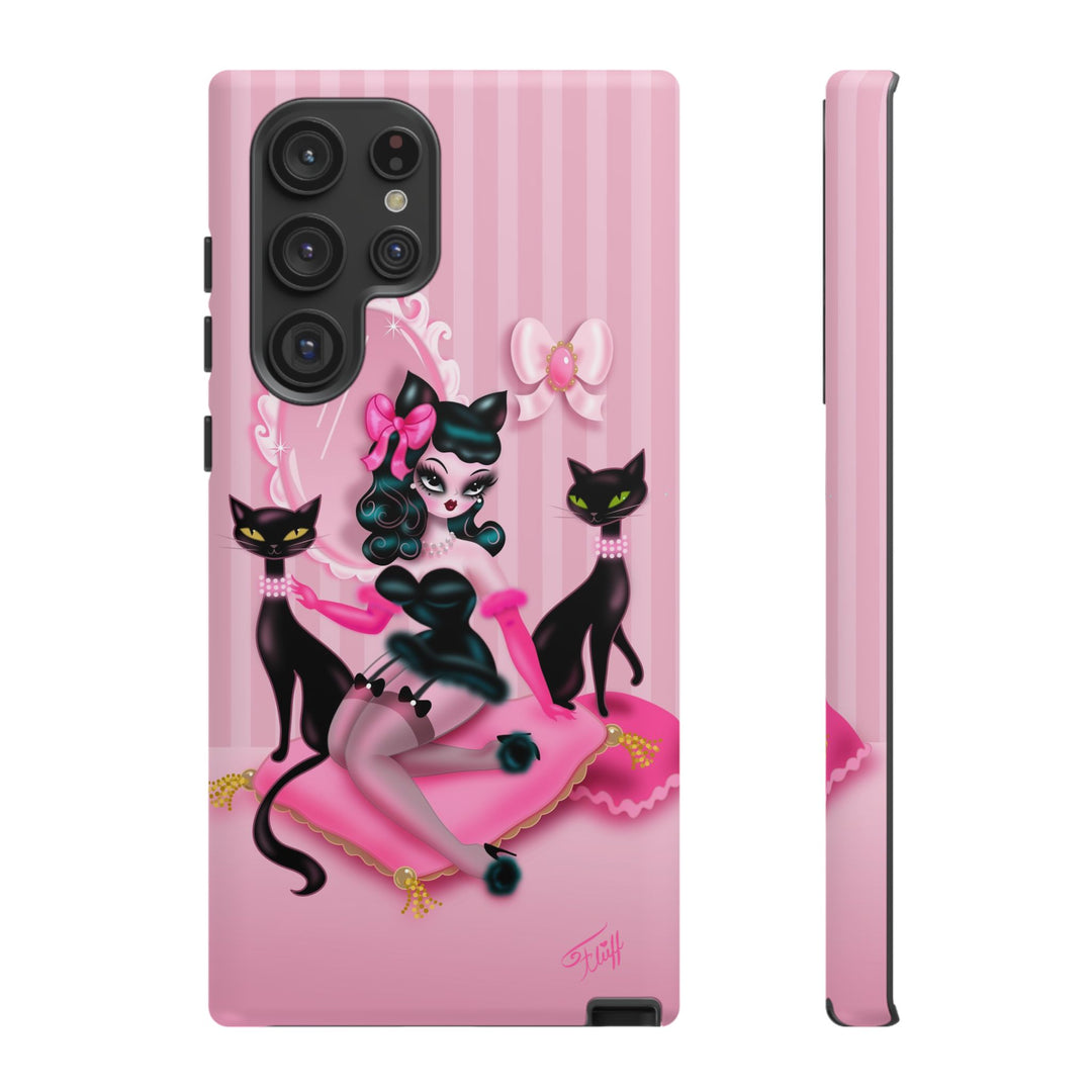 Kitten Boudoir Doll • Tough Phone Case