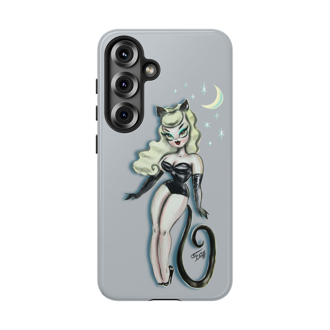 Blonde Cat Girl • Tough Phone Case