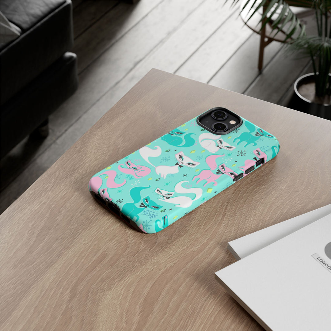 Swanky Kittens • Tough Phone Case