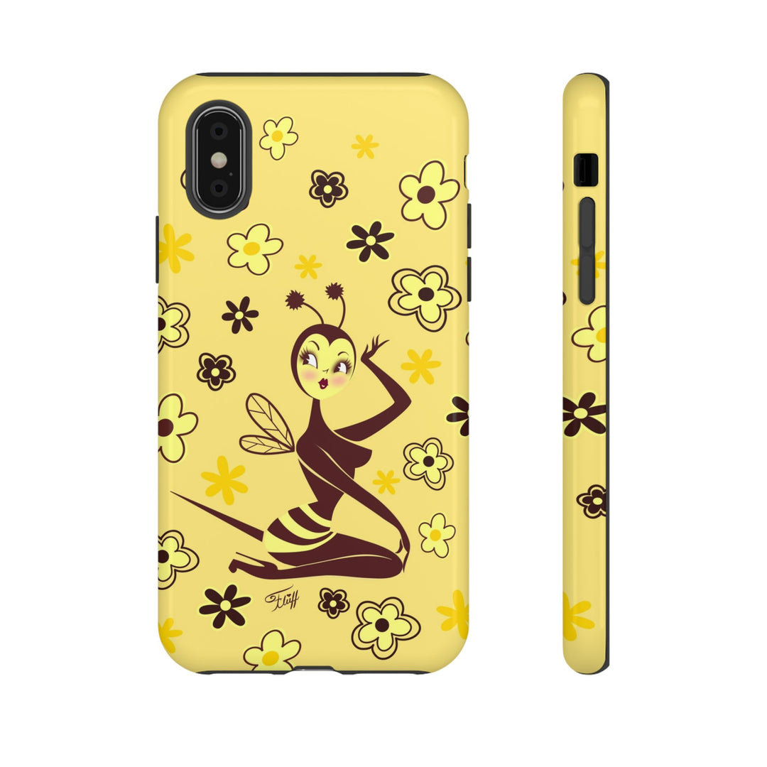 Bee Girl • Tough Phone Case
