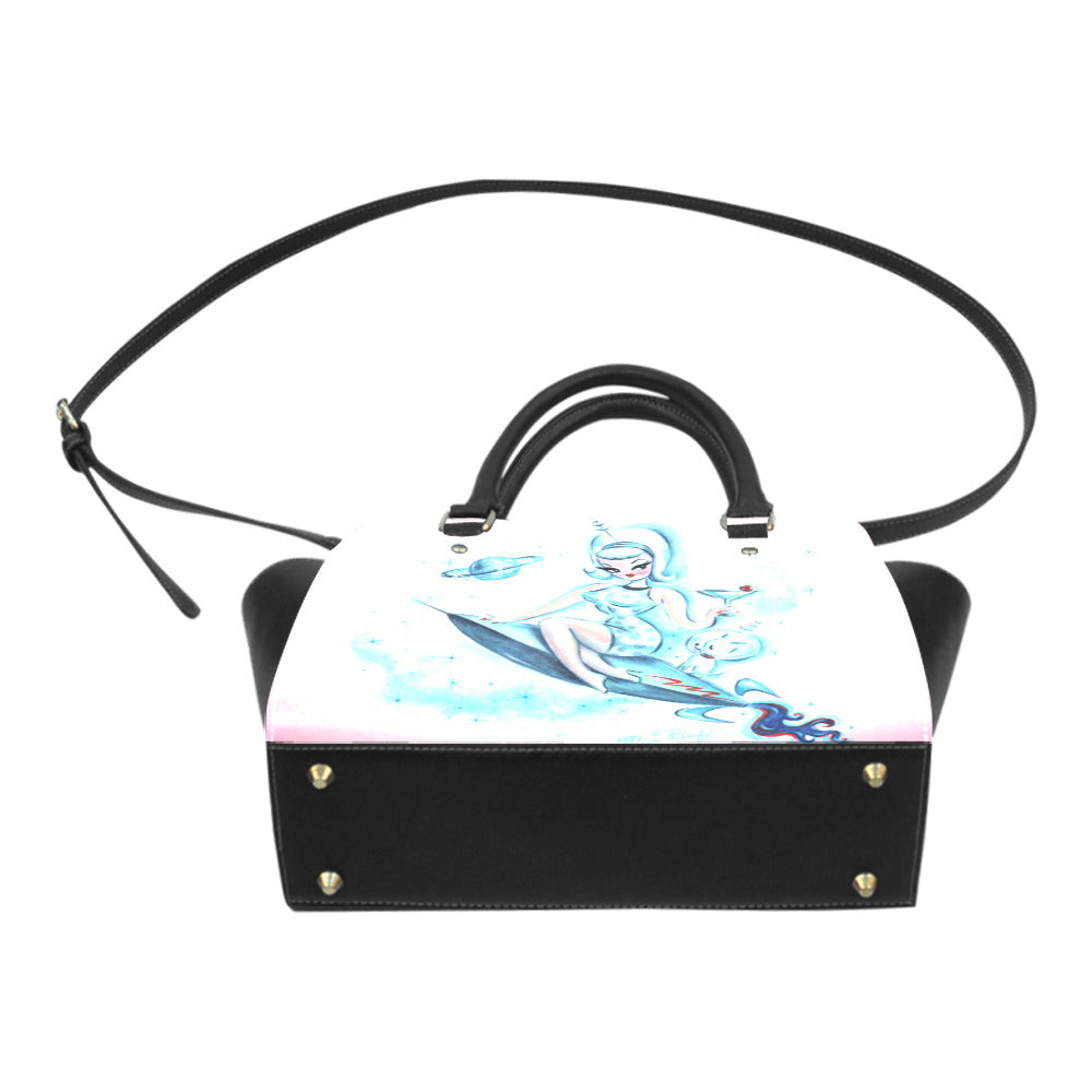 Rocket Girl in blues • Handbag