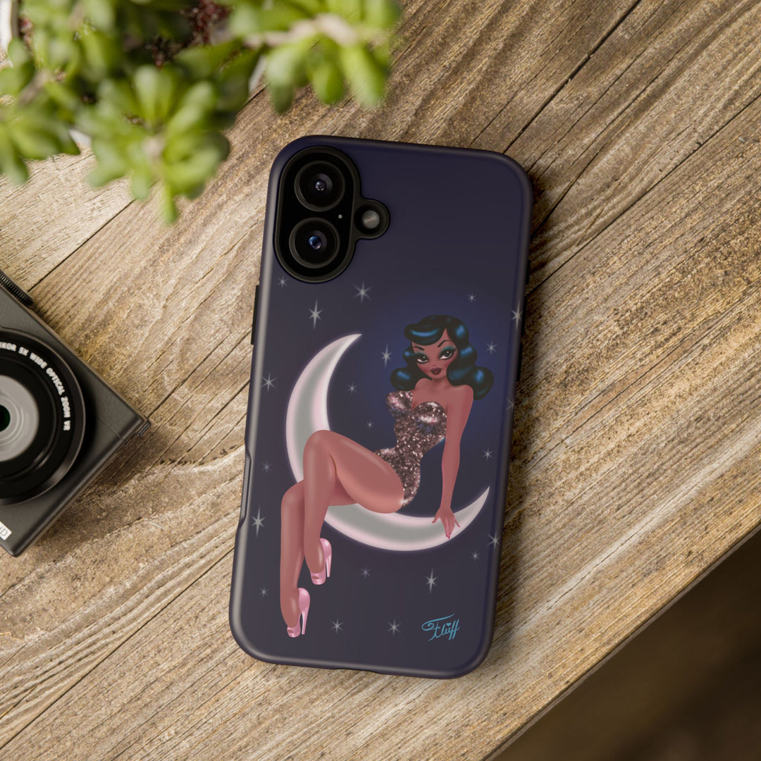 Star Gazer Brunette• Tough Phone Case