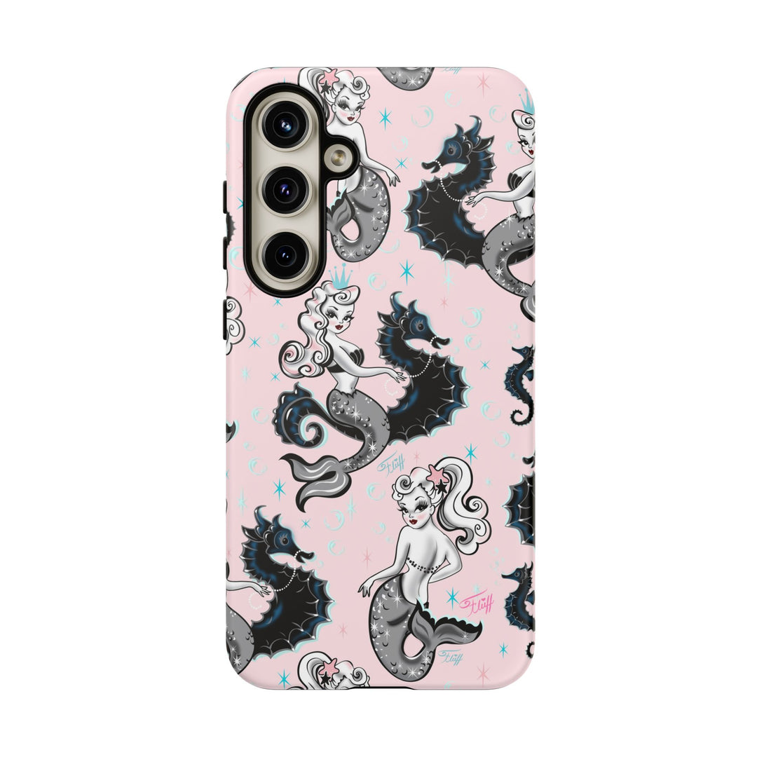 Pearla on Pink • Tough Phone Case