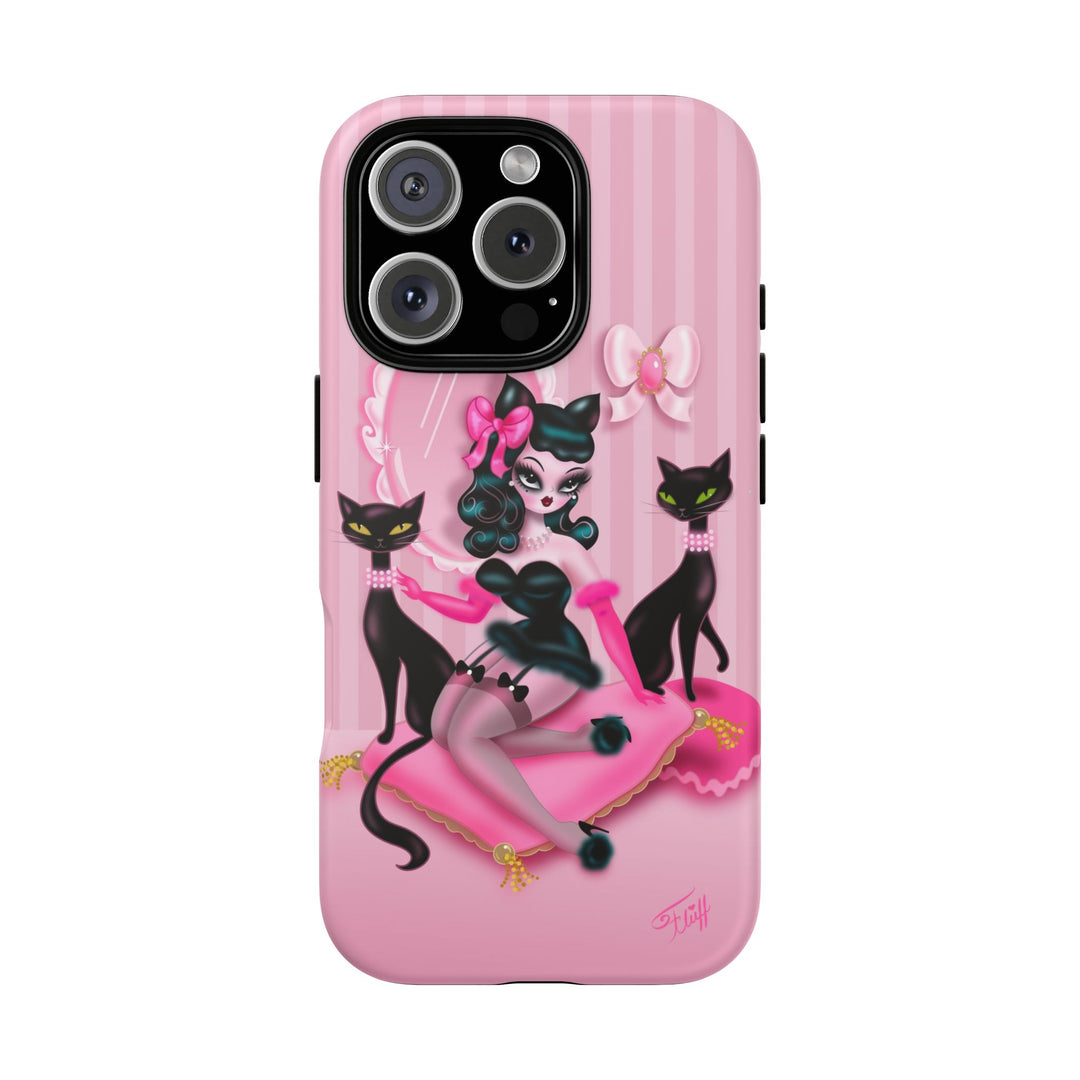 Kitten Boudoir Doll • Tough Phone Case