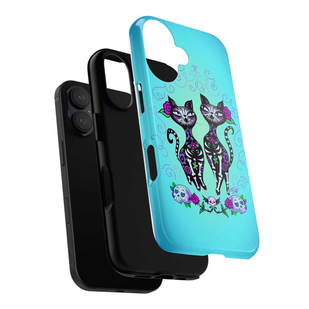 Sugar Skull Cats • Tough Phone Case