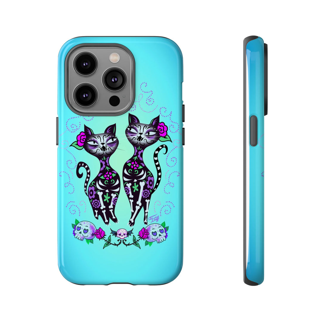 Sugar Skull Cats • Tough Phone Case