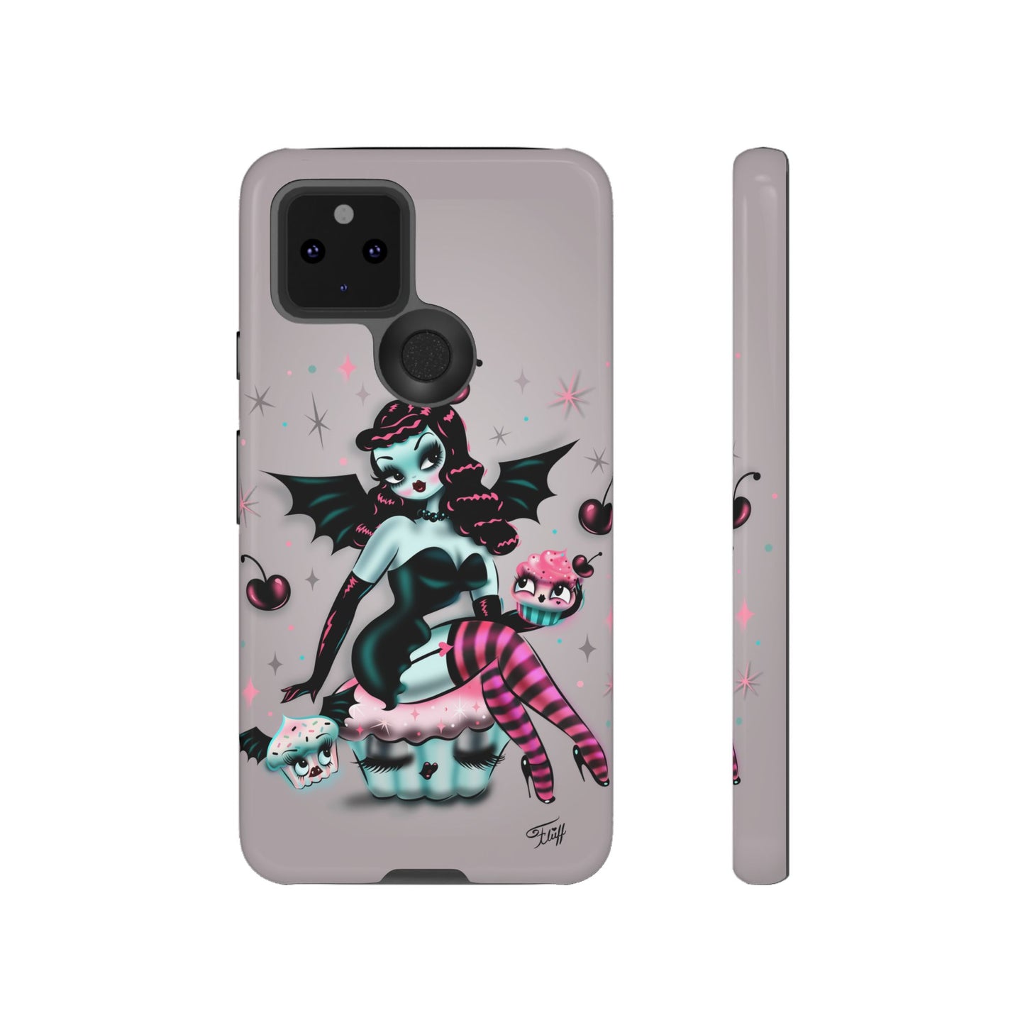 Spooky Cupcake Doll • Tough Phone Case