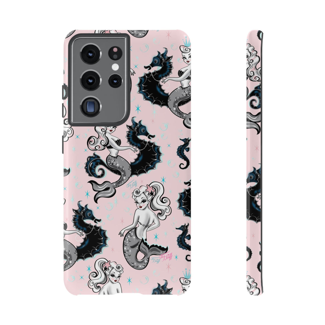 Pearla on Pink • Tough Phone Case