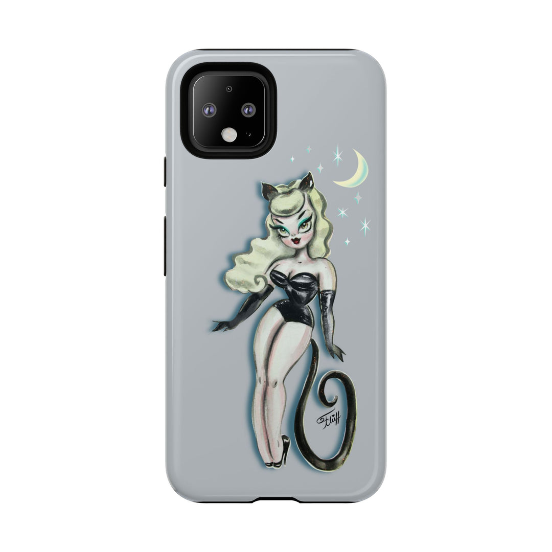 Blonde Cat Girl • Tough Phone Case