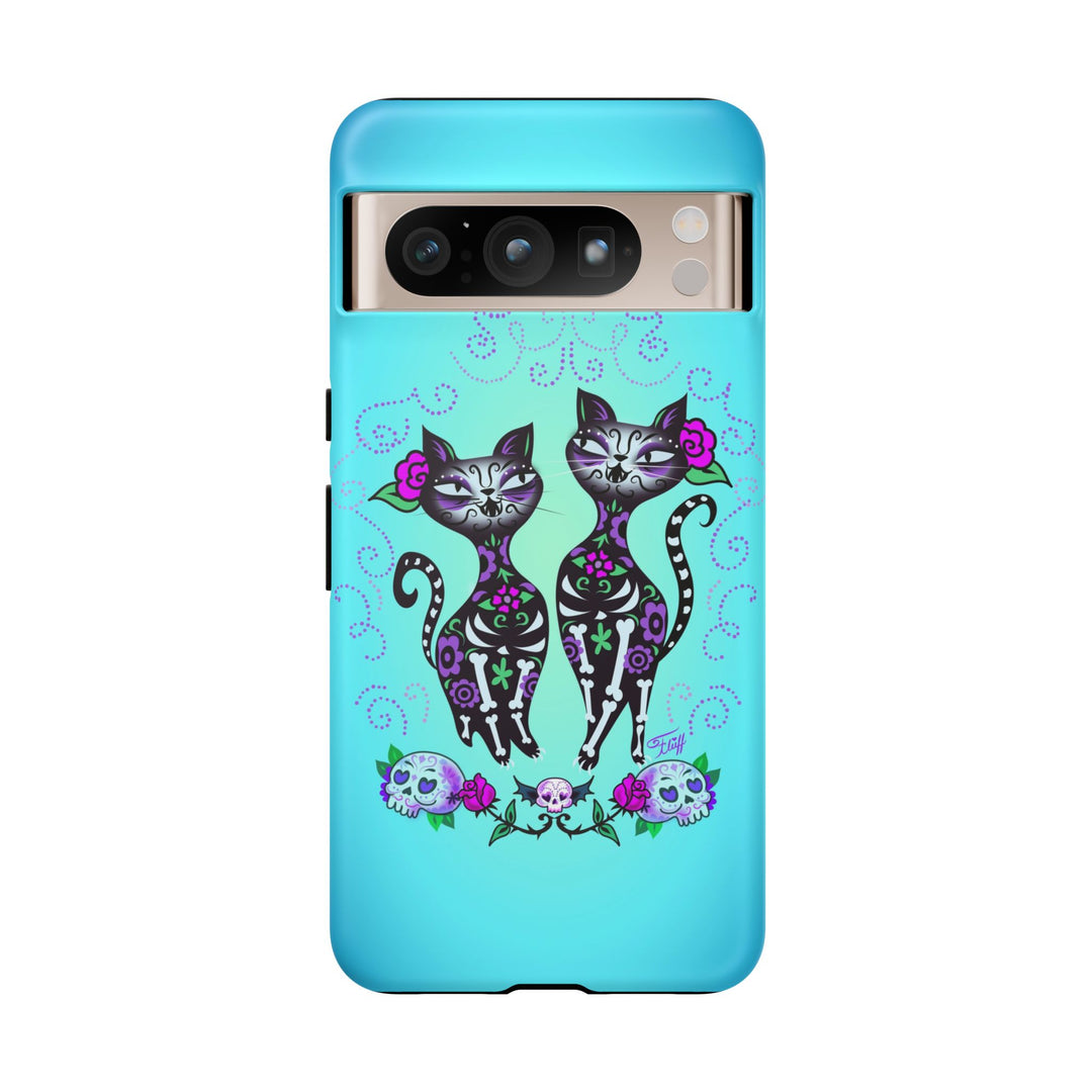 Sugar Skull Cats • Tough Phone Case