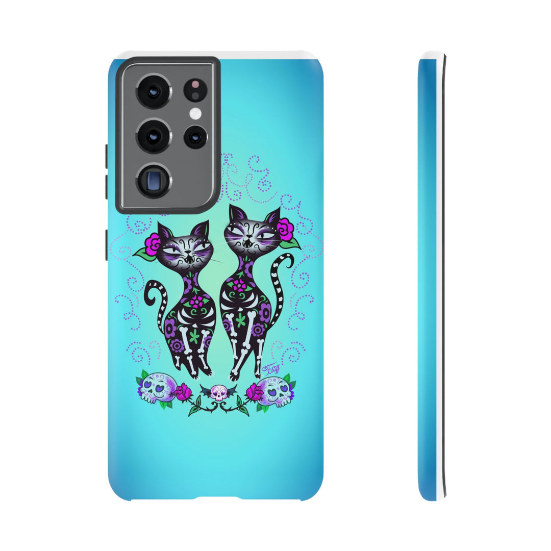 Sugar Skull Cats • Tough Phone Case