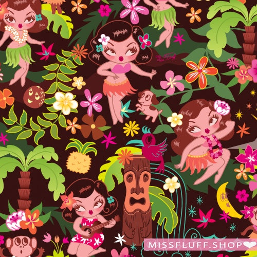 Hula Cuties • Canvas Tote Bag