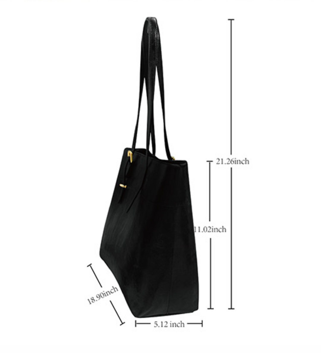 Rocket Girls • Vegan Leather Large Tote Purse