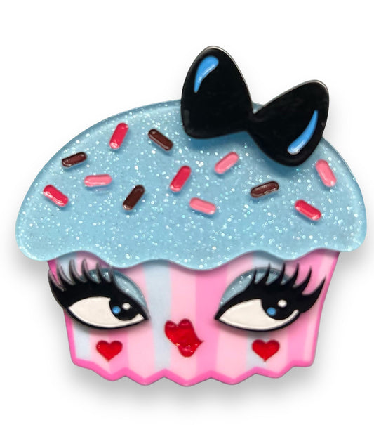 Cupcake Cutie Brooch by Miss Fluff x Lipstick & Chrome-0