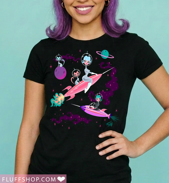Rocket Girl • Women's Relaxed T-Shirt
