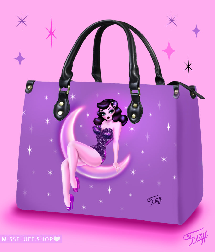 Star Gazer Brunette Purple • Handbag